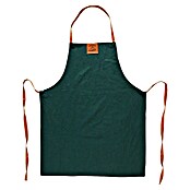 Delantal de cocina para adulto (Tela, Negro/Marrón, Verde/Marrón, Gris/Marrón) | BAUHAUS