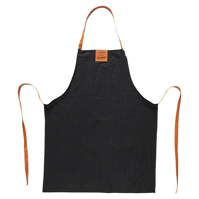 Delantal de cocina para adulto (Tela, Negro/Marrón, Verde/Marrón, Gris/Marrón) | BAUHAUS