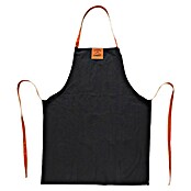 Delantal de cocina para adulto (Tela, Negro/Marrón, Verde/Marrón, Gris/Marrón) | BAUHAUS