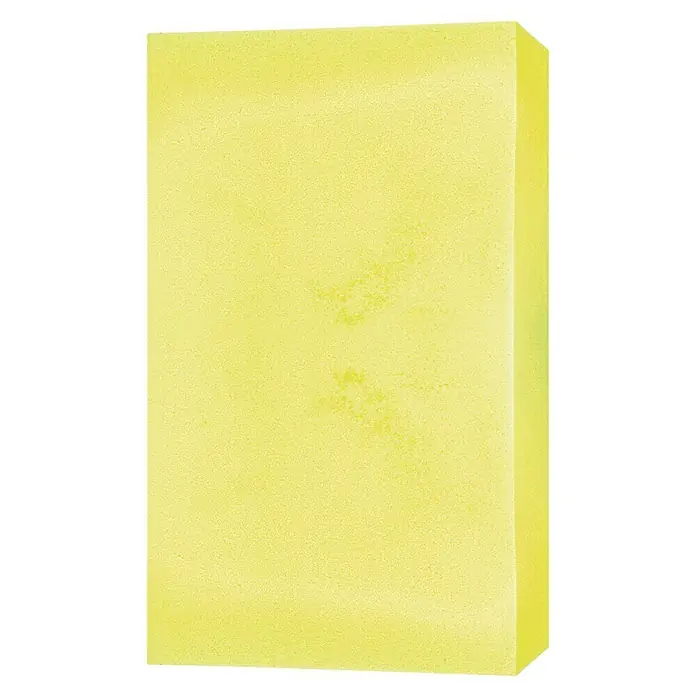 Esponja super absorbente - 3 x 7,5 x 12 cm - Esponja amarilla para limpieza y uso doméstico, ideal para lavar platos y limpiar superficies. Práctica y absorbente.