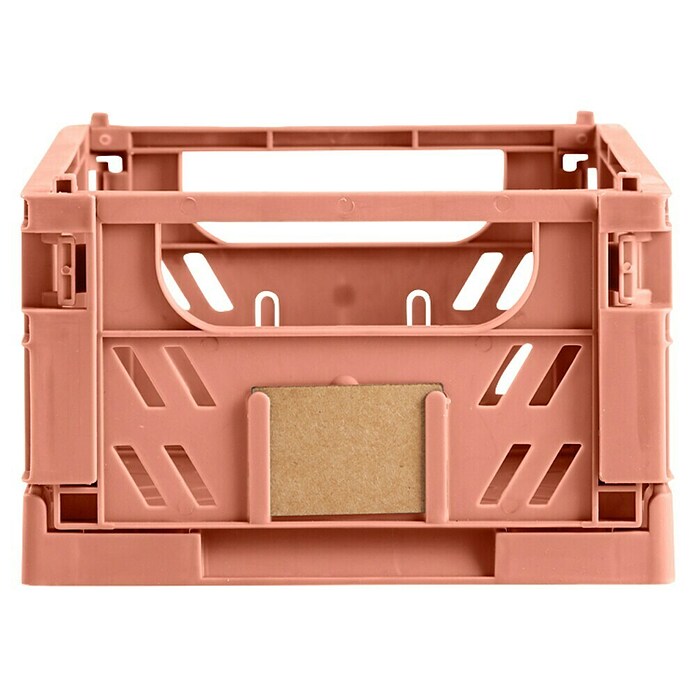 Caja plegable Misty (L x An x Al: 16,5 x 25 x 10 cm, Coral) | BAUHAUS