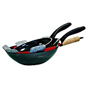 Protector de fieltro para sartenes (Diámetro: 38 cm, Gris/Rojo/Negro) | BAUHAUS