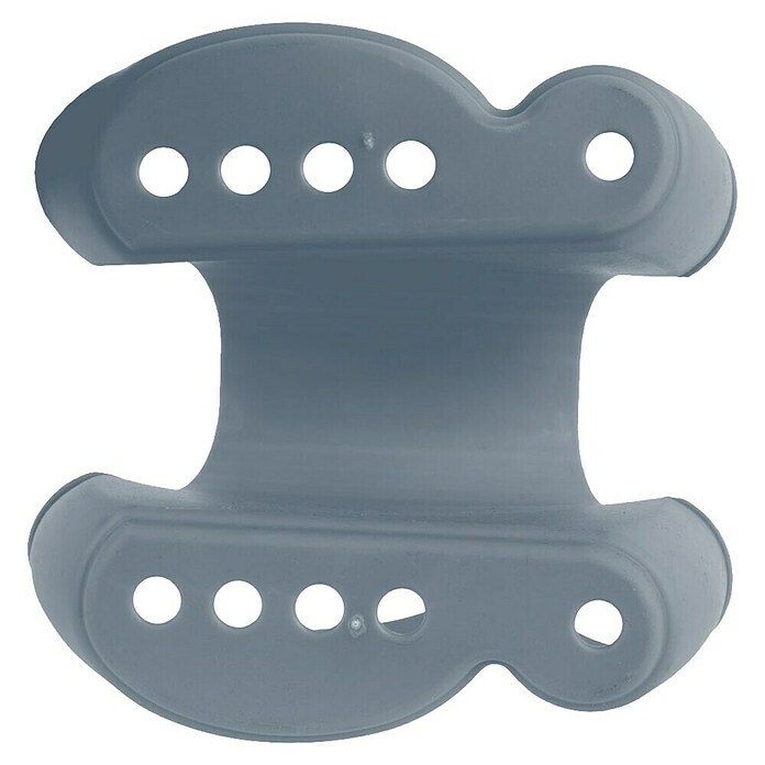 Cesta para la esponja de cocina doble (Silicona, Gris) | BAUHAUS