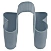 Cesta para la esponja de cocina doble (Silicona, Gris) | BAUHAUS