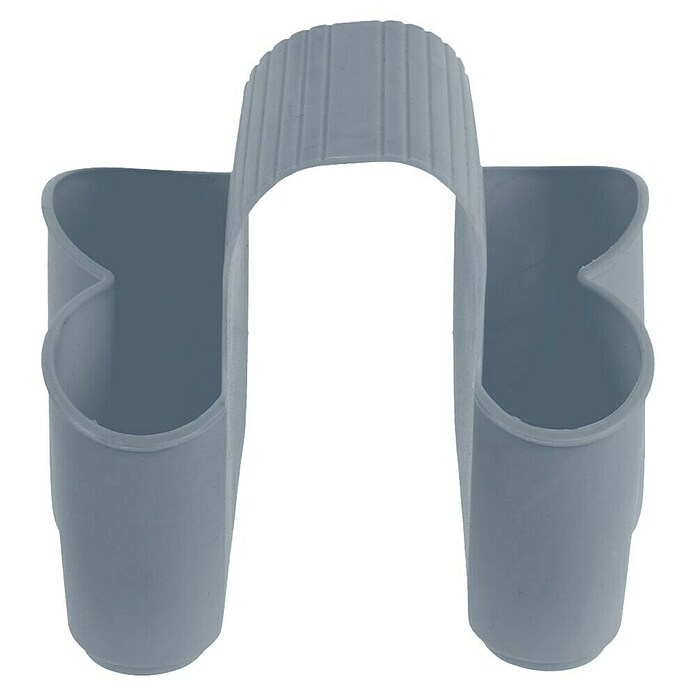 Cesta para la esponja de cocina doble (Silicona, Gris) | BAUHAUS