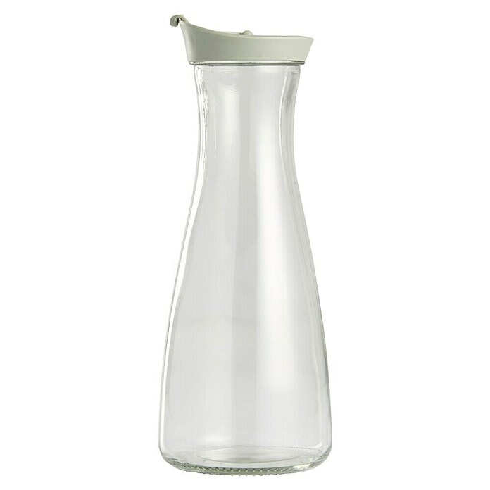 Jarra con tapa (Vidrio, Arena natural/Verde musgo/Amarillo arena, 1 ud.) | BAUHAUS