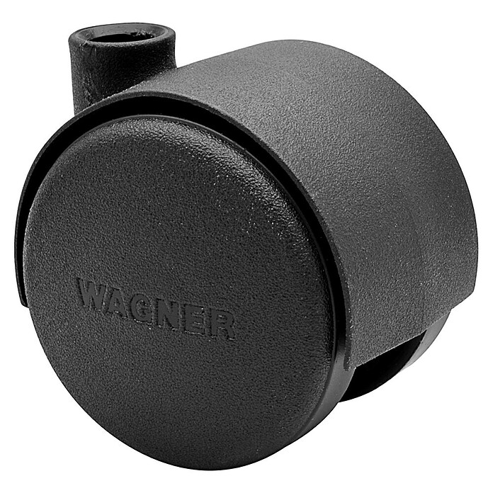 Stabilit Doppelrolle (Durchmesser Rollen: 40 mm, Traglast: 20 kg, Gleitlager, Mit Rückenloch, Durchmesser Rückenloch: 8 mm)