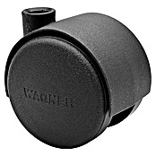 Stabilit Doppelrolle (Durchmesser Rollen: 40 mm, Traglast: 20 kg, Gleitlager, Mit Rückenloch, Durchmesser Rückenloch: 8 mm)