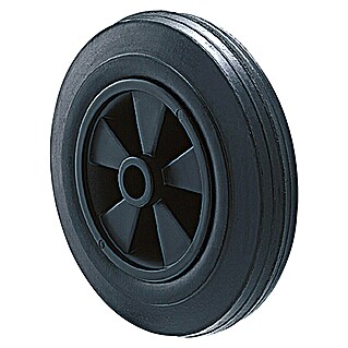 Wagner System Ersatzrad (Schwarz, Kunststoff, Traglast: 150 kg, Durchmesser: 200 mm)