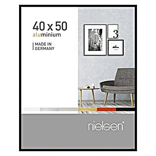 Nielsen Alurahmen Pixel (40 x 50 cm, Schwarz)