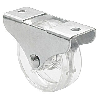 Wagner System Möbel-Bockrolle (Durchmesser Rolle: 50 mm, Traglast: 50 kg, Gleitlager)