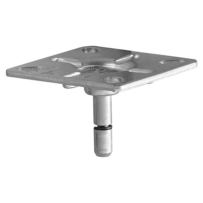 Wagner System Anschraubplatte (Stahl, Maße Platte: 60 x 60 mm) | BAUHAUS
