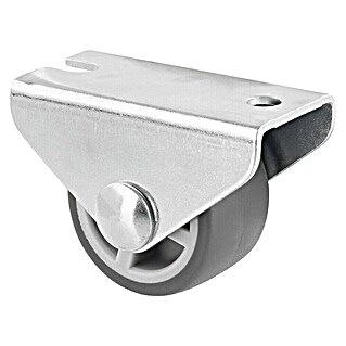 Wagner System Möbel-Bockrolle (Durchmesser Rolle: 25 mm, Traglast: 40 kg, Gleitlager)