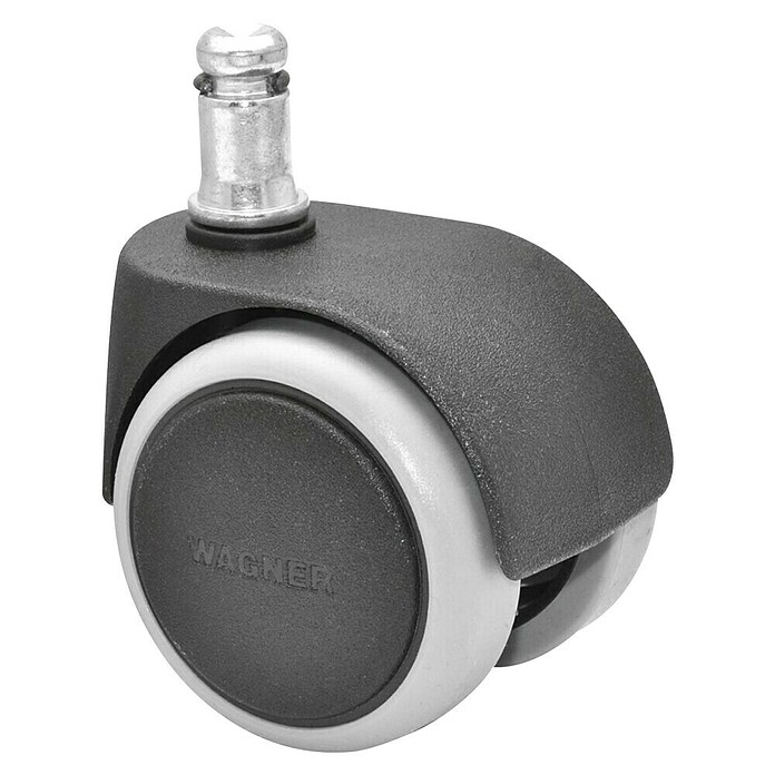 Wagner System Doppelrollen-Set Soft (Schwarz, 5 Stk., Traglast: 50 kg) | BAUHAUS