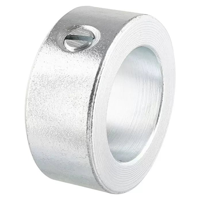 Wagner System Stellring für Achsen - Durchmesser: 32 mm, 2 Stk., Passend für: Für Achsen mit Durchmesser 20 mm - Silberfarbener Metall-Spannring mit Schlitzschraube zur sicheren Positionierung auf einer Welle.