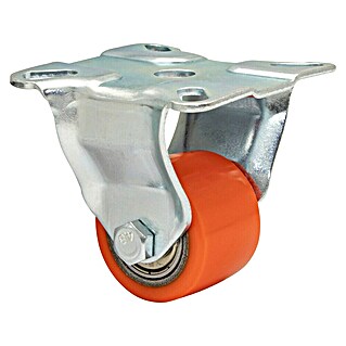 Wagner System Transportgeräte-Bockrolle Mini (Traglast: 100 kg, Kugellager, Durchmesser Rolle: 35 mm)