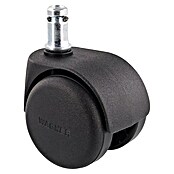 Wagner System Doppelrollen-Set Hart (Schwarz, 5 Stk., Traglast: 50 kg) | BAUHAUS