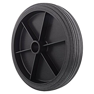 Wagner System Ersatzrad (Durchmesser: 175 mm, Traglast: 80 kg, Kunststoff, Schwarz)