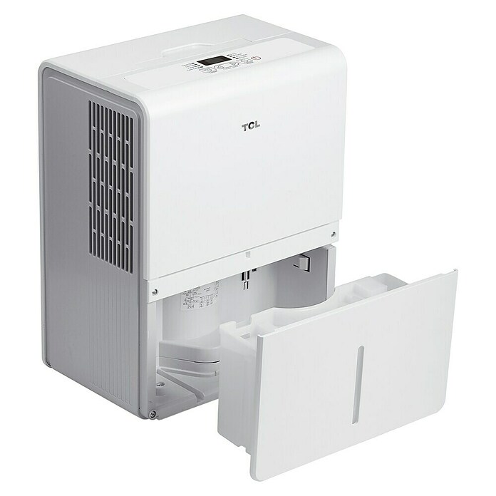 TCL Luftentfeuchter DEM25 (Entfeuchtungsleistung: 25 l/Tag, 320 W, Weiß, Raumvolumen: 26 m³) | BAUHAUS