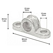 Wagner System Befestigung Auflagebock (20 mm) | BAUHAUS