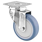 Wagner System Möbel-Lenkrolle Ultrasoft Deluxe (Durchmesser Rollen: 75 mm, Traglast: 75 kg, Kugellager, Mit Platte) | BAUHAUS