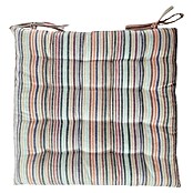 Cojín para asiento New Stripes (45 x 45 cm, Multicolor, 100% algodón) | BAUHAUS