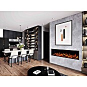 Charlton & Jenrick Chimenea eléctrica 4D Eco flame (1.500 W, Negro, L x An x Al: 30 x 183 x 56 cm) | BAUHAUS
