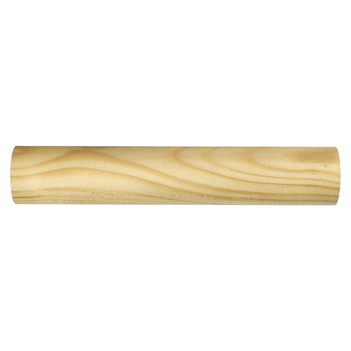 Barra para cortinas de madera (Natural, Largo: 150 cm, Diámetro: 28 mm) | BAUHAUS