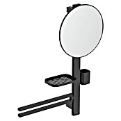 Ideal Standard Cosmeticaspiegel Alu+ M700 (Diameter: 32 cm, Zwart) | BAUHAUS