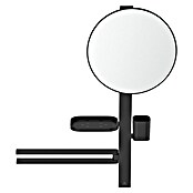 Ideal Standard Cosmeticaspiegel Alu+ M700 (Diameter: 32 cm, Zwart) | BAUHAUS
