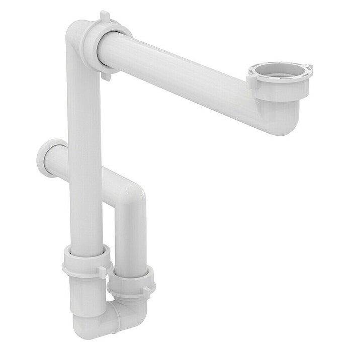 Ideal Standard Sifon- en afvoerpijp (Kunststof, Wit) | BAUHAUS