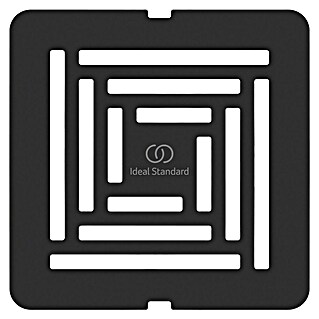 Ideal Standard Ultra Flat S Afdekrooster (Kunststof, Zwart)
