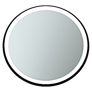 Ideal Standard Lichtspiegel Conca (Diameter: 65 cm, Zwart)