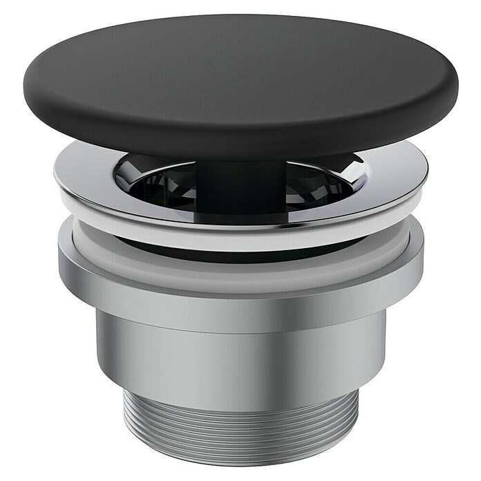 Ideal Standard Afvoerplug Ipalyss (Zwart, Wastafels, Metaal) | BAUHAUS