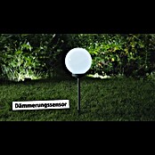 BAUHAUS Solar-Kugelleuchte Fara (Erdspieß, Durchmesser: 25 cm, Höhe: 67,7 cm, LED, 8 h) | BAUHAUS