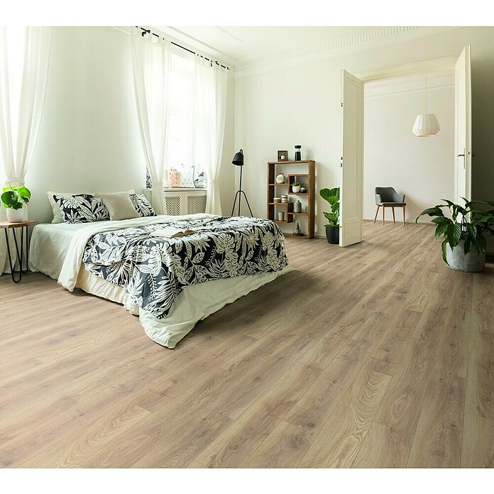Laminado Biscotti (1.285 x 192 x 8 mm, Biscotti, AC5) | BAUHAUS