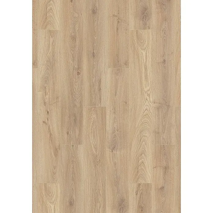 Laminado Biscotti - 1.285 x 192 x 8 mm, Biscotti, AC5 - Primer plano de suelo laminado claro con vetas de madera, creando un ambiente natural y cálido.