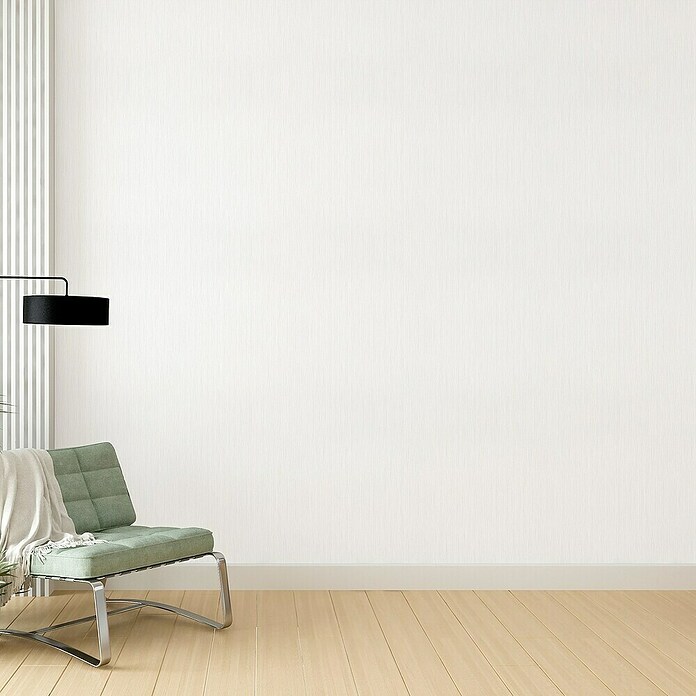 Papel pintado de vinilo autoadhesivo Sequoya (Blanco, L x An: 280 x 65 cm) | BAUHAUS