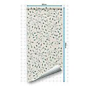 Papel pintado de vinilo autoadhesivo Madera (Blanco, L x An: 280 x 65 cm) | BAUHAUS