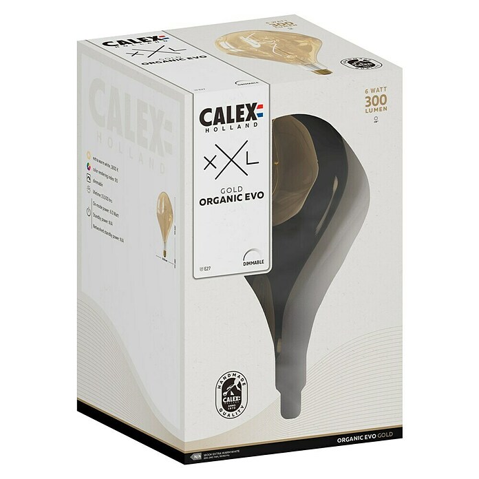 Calex Ledlichtbron XXL Organic Evo Gold (6 W, Levensduur: 15.000 u) | BAUHAUS