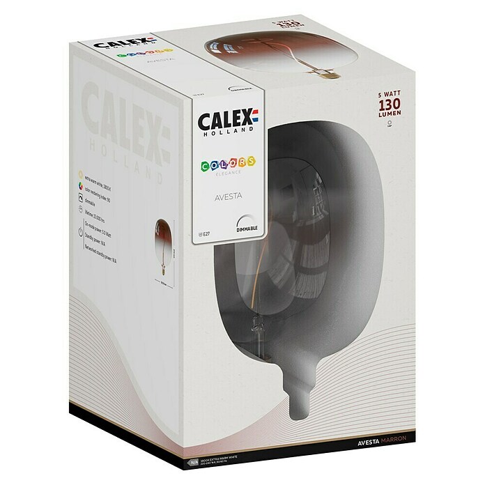 Calex Ledlichtbron XXL Avesta Marron (5 W, Levensduur: 15.000 u) | BAUHAUS
