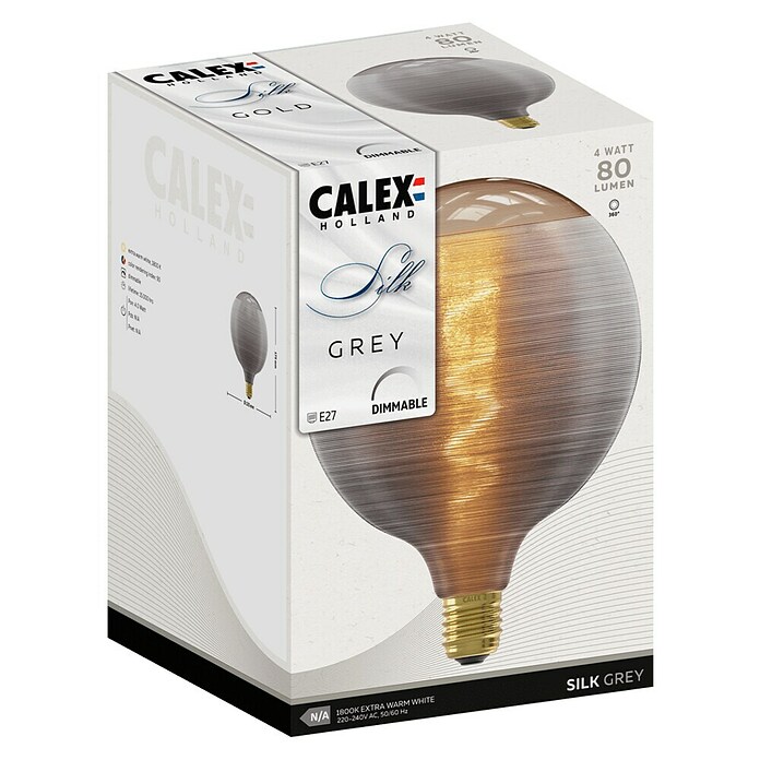 Calex Ledlamp XXL Silk Globe (4 W, Levensduur: 15.000 u) | BAUHAUS