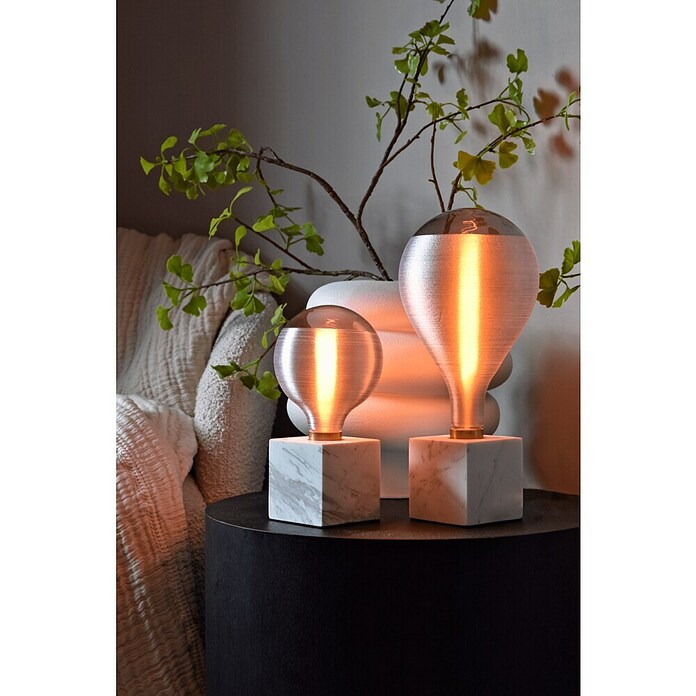 Calex Ledlichtbron XXL Silk Splash Grey (4 W, Levensduur: 15.000 u) | BAUHAUS