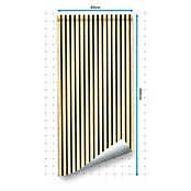 Papel pintado de vinilo autoadhesivo Listones (Marrón, L x An: 280 x 65 cm) | BAUHAUS