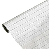 Papel pintado de vinilo autoadhesivo Ladrillo (Blanco, L x An: 280 x 65 cm) | BAUHAUS