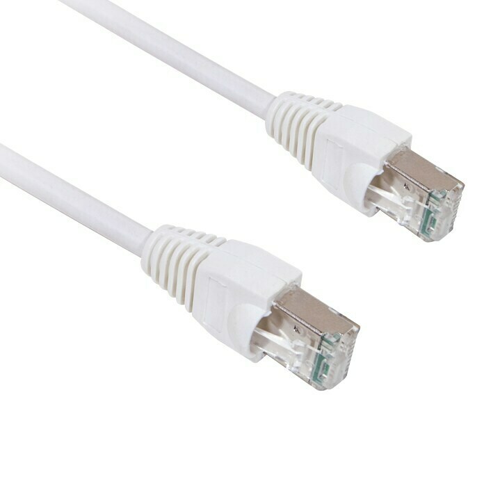Cable para red (10 m, Blanco)