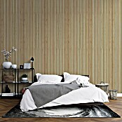 Papel pintado de vinilo autoadhesivo Listones (Marrón, L x An: 280 x 65 cm) | BAUHAUS