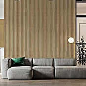 Papel pintado de vinilo autoadhesivo Listones (Marrón, L x An: 280 x 65 cm) | BAUHAUS
