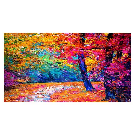 Cuadro alto brillo Paisaje colores