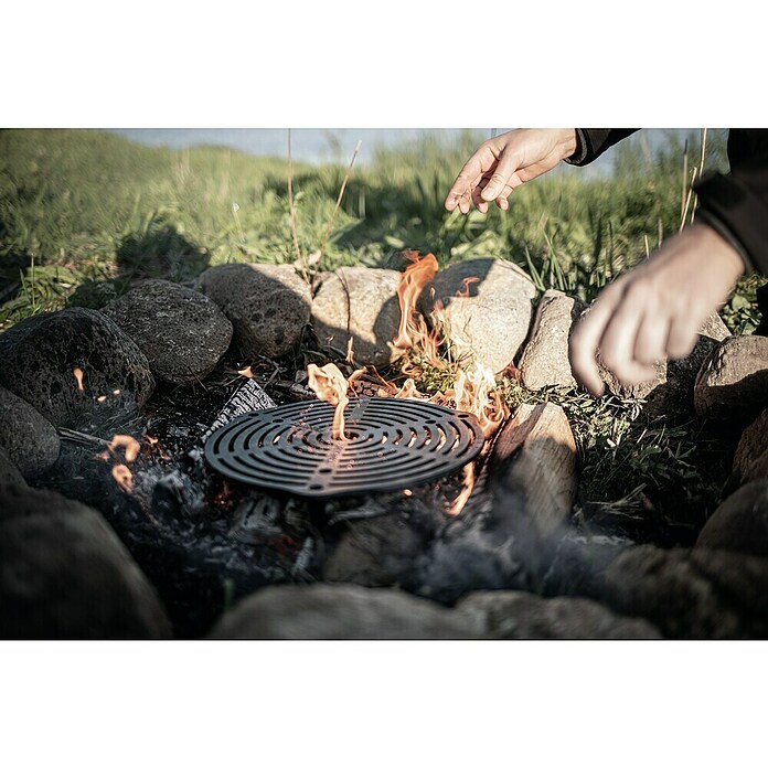 Petromax Grillrost zum Stapeln aus Gusseisen (Durchmesser: 30 cm, Gusseisen) | BAUHAUS